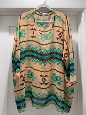 Gabriella Rocha Swim Coverup, Medium.